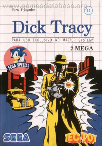 Cover Dick Tracy for Master System II